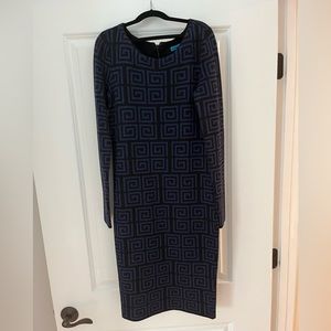 EUC Alice and Olivia Long Sleeved Sweater Dress